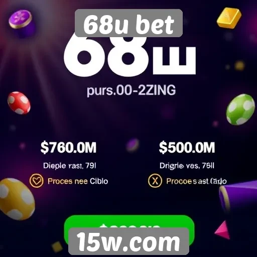 Novas promoções disponíveis na plataforma 68u bet